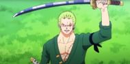 Roronoa Zoro as seen in anime (Image via Toei Animation)